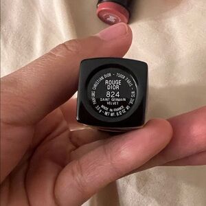 Dior Rouge Lipstick in Deep Red